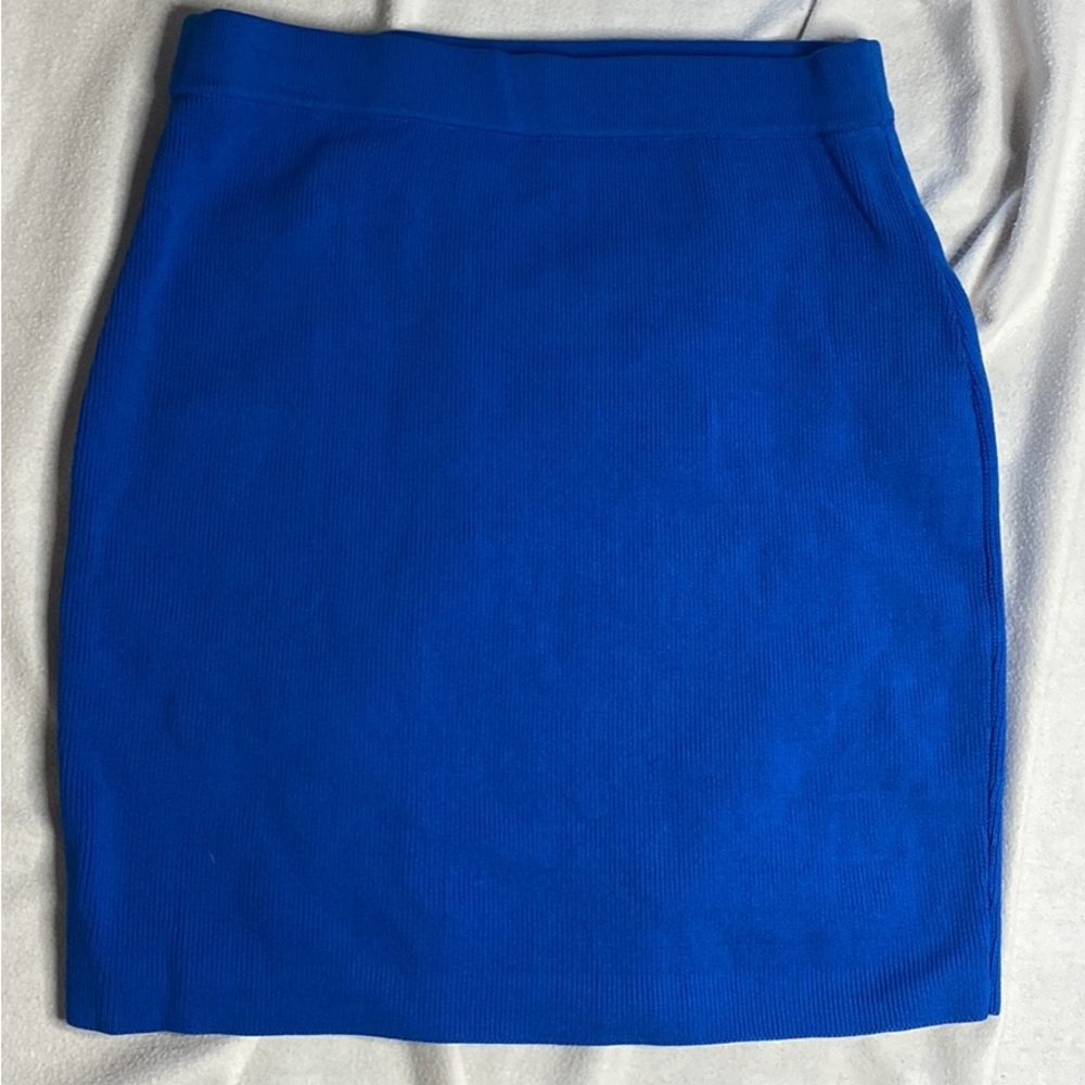 Blue miniskirt size s